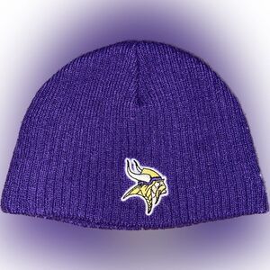 Infant New Era Purple Minnesota Vikings Mini Fan Beanie